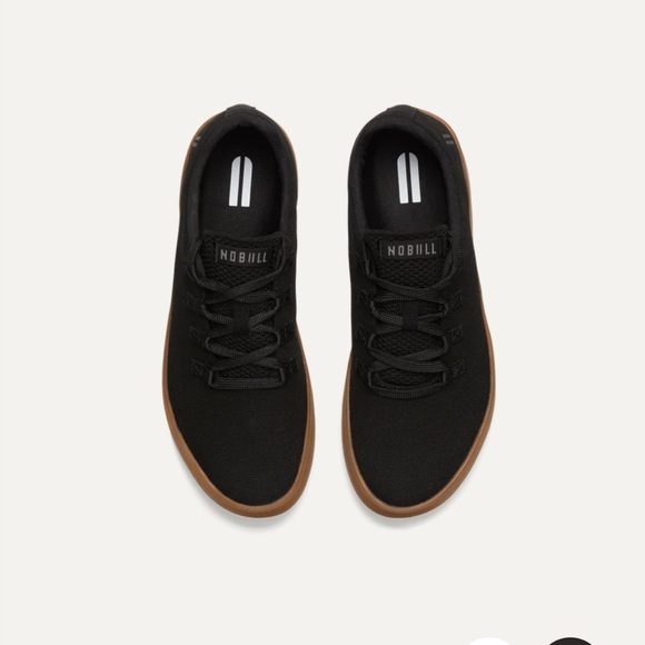 NoBull Women's Recs Canvas - Black Gum / size 8 women’s lifting gym workout flat - Picture 5 of 10